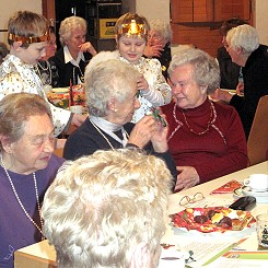 Adventsfeier der Seniorengymnastikgruppe