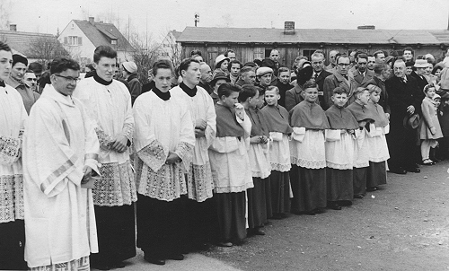 Grundsteinlegung Oktober 1954