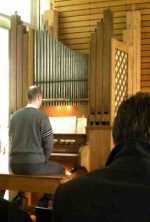 Orgel im Kirchensaal