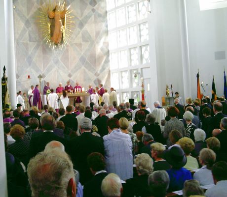 Beim Requiem für Pfarrer Langenberger